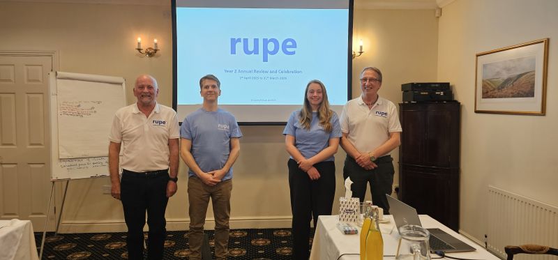 Rupe team at Year 2 annual review Rupe team at Year 2 annual review